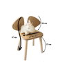 Hanah Home Mickey Chair - Marrón